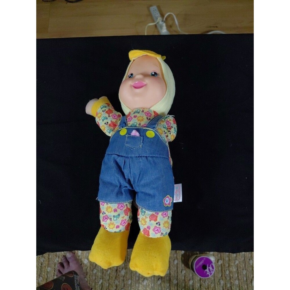 Goldberger Baby's First Doll Animal Friends Plush Doll Sings Old MacDonald 12"